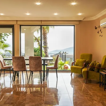 Cozy Kalkan With Private Pool & Sea Views ヴィラ *